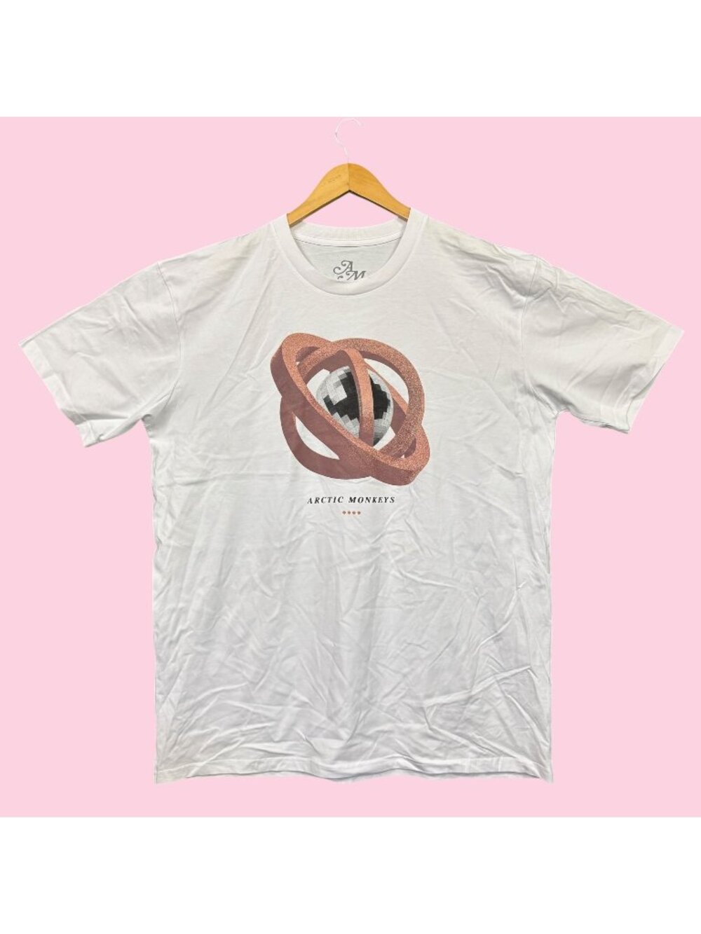 Arctic Monkeys North American Tour Geometric Rock Band Tee XXL